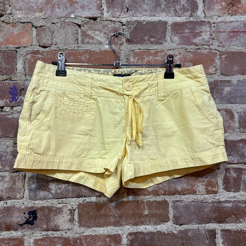 Yellow Women's Shorts